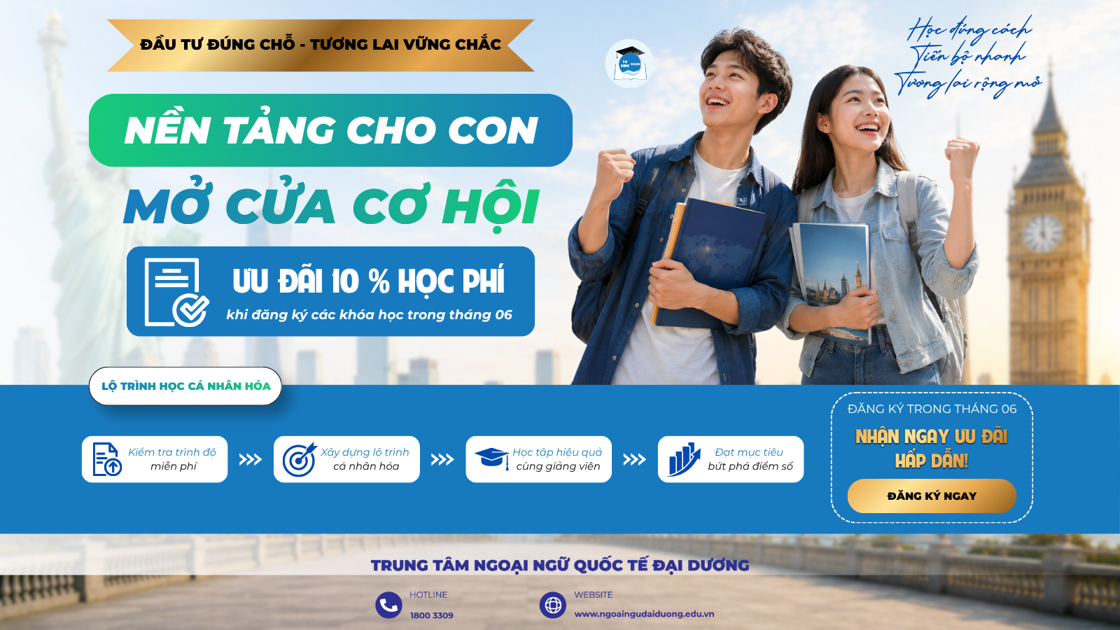 Chương trình ưu đãi ngoại ngữ